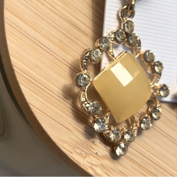Macy's Jewelry - Elegant Gold and Yellow Earrings
